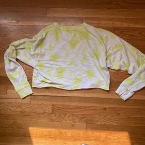 Green Victoria Secret Sweatshirt